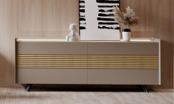 Passion - Enfilade 2 portes coplanaires avec éclairage LED  