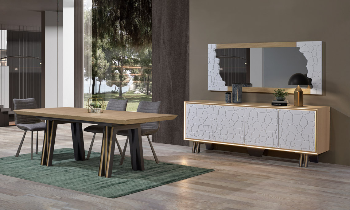 Sarafa - Vitrine avec éclairage LED 